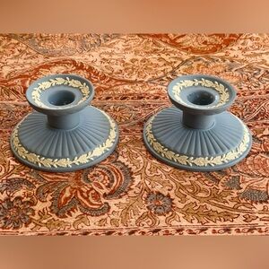 Pair of Wedgwood Candle Sticks